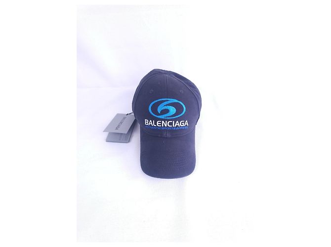 Balenciaga Cappellino Surfer Logo Nero - vista 14