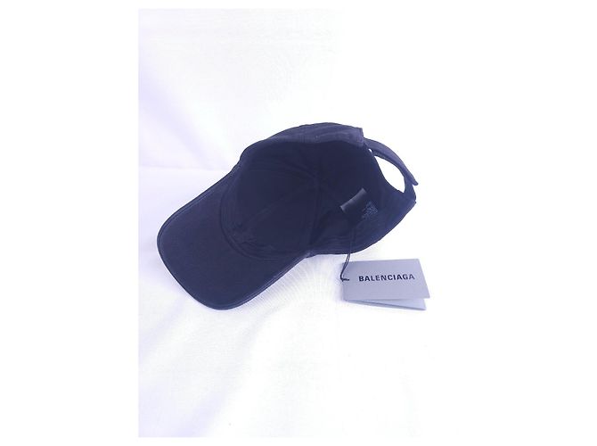 Balenciaga Cappellino Surfer Logo Nero - vista 9