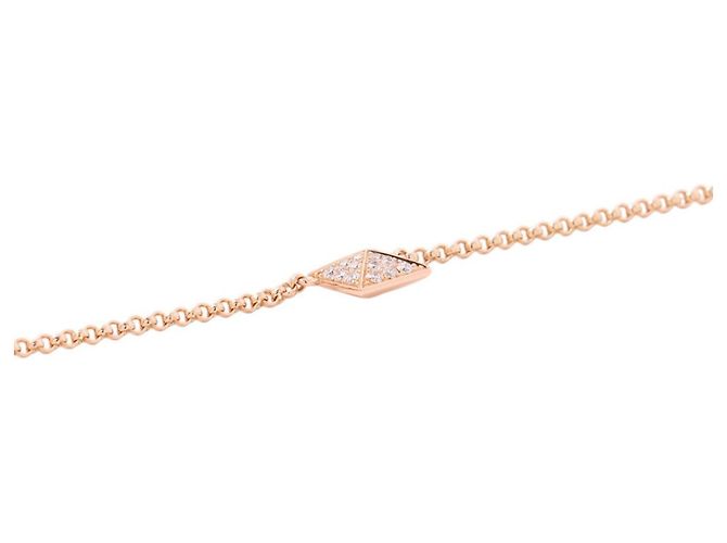 Bracciale Charm Clous Hermès in oro rosa 18K - vista 2