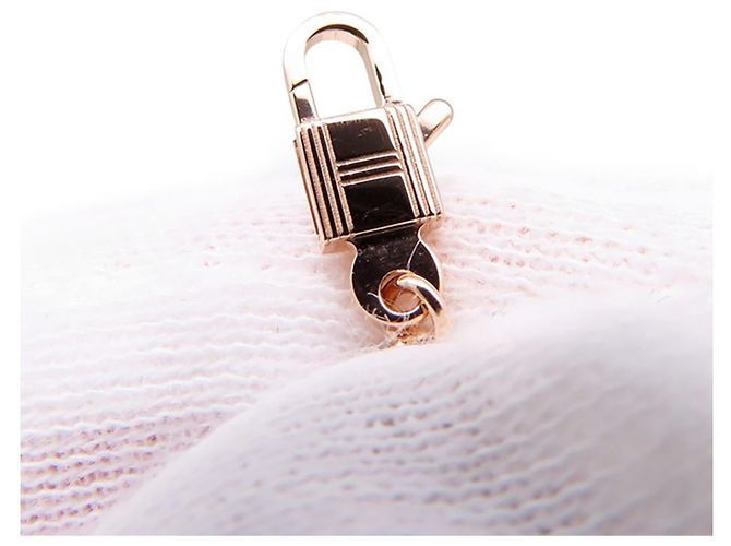 Bracciale Charm Clous Hermès in oro rosa 18K - vista 8