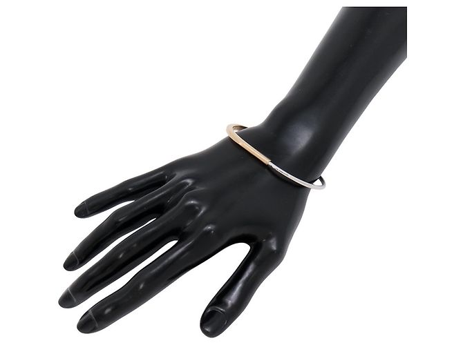 Autre Marque Bracciale con charm Tiffany & Co. in oro rosa e bianco 18K - vista 4