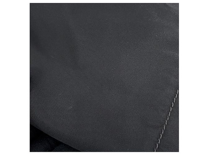 Borsa Tote Prada in nylon nero e pelle - vista 6