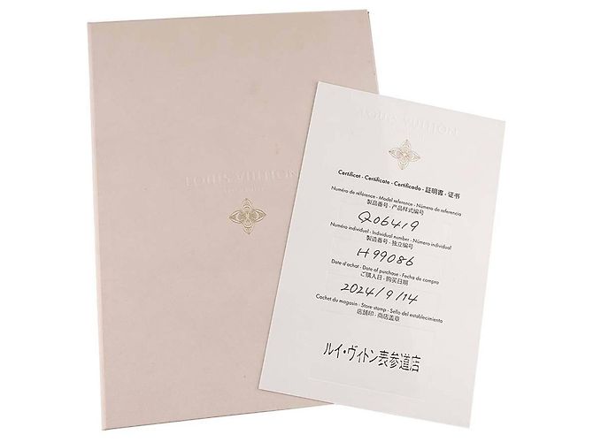 Orecchino Louis Vuitton Monogram Star Diamond in oro bianco 18K - vista 10