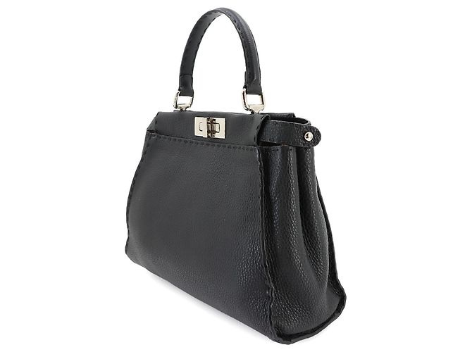 Borsa Fendi Selleria Peekaboo Regular - vista 4