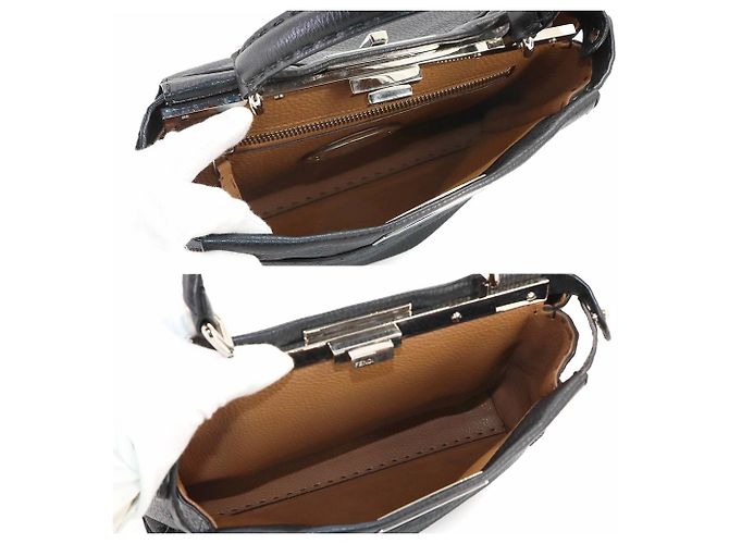 Borsa Fendi Selleria Peekaboo Regular - vista 7