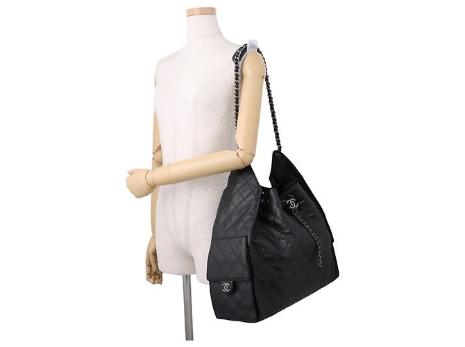 Chanel Large Coco Mark Shopper aus Kaviarleder - Ansicht 4