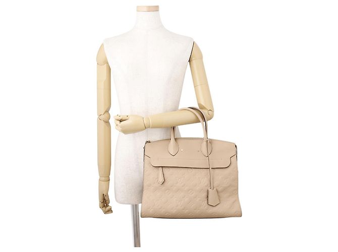 Borsa Louis Vuitton Monogram Empreinte Pont Neuf GM - vista 4