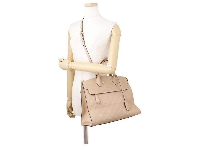 Borsa Louis Vuitton Monogram Empreinte Pont Neuf GM - vista 6