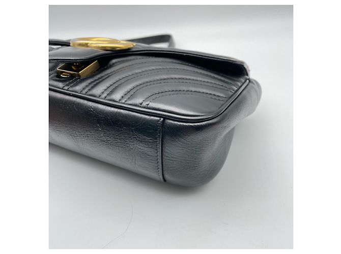 Gucci GG Marmont Flap Matelasse Leather Medium - vista 7
