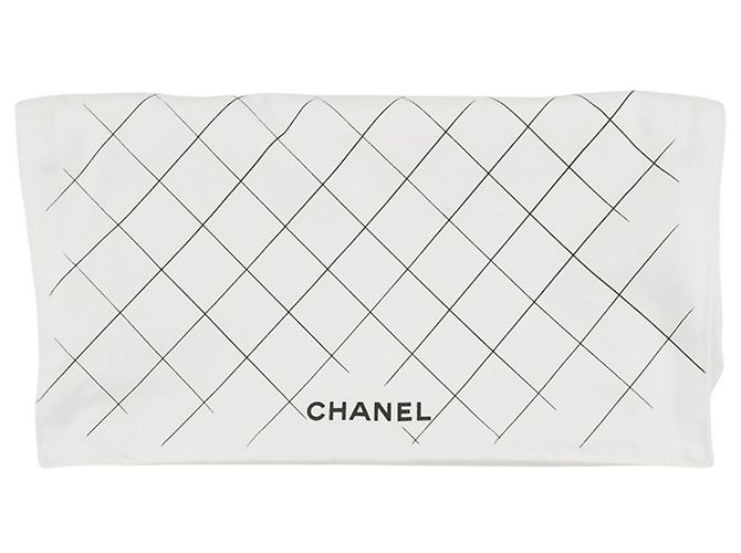 Borsa a tracolla con catena Chanel in White - vista 14