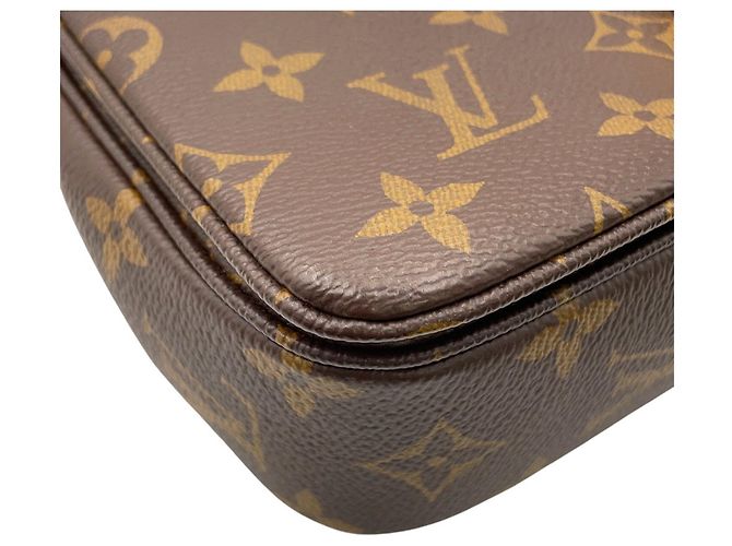 Borsa Louis Vuitton Monogram Sac Marceau - vista 8