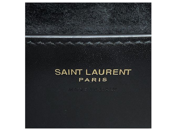 Borsa Mini Voltaire nera Yves Saint Laurent - vista 18