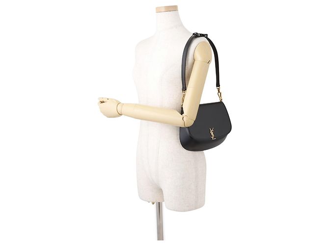 Borsa Mini Voltaire nera Yves Saint Laurent - vista 5