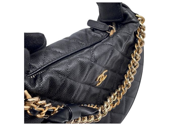 Borsa Chanel Mini Matelassé Caviar Skin - vista 6