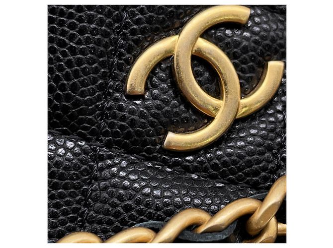 Borsa Chanel Mini Matelassé Caviar Skin - vista 8