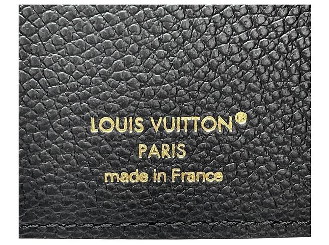 Portafoglio tri-fold Louis Vuitton in Cream e Noir - vista 9
