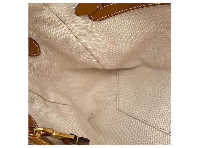 Borsa Miu Miu Ivy in Camel - vista 9