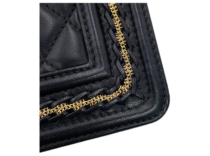 Borsa Chanel Boy Small Matelassé - vista 10