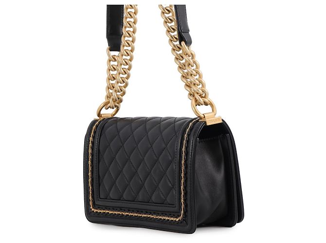 Borsa Chanel Boy Small Matelassé - vista 2