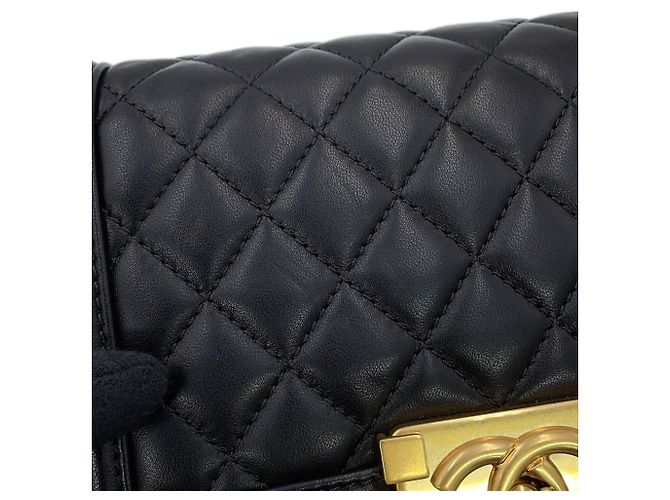 Borsa Chanel Boy Small Matelassé - vista 7