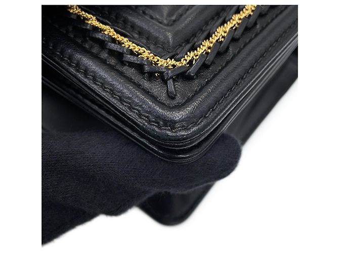 Borsa Chanel Boy Small Matelassé - vista 8