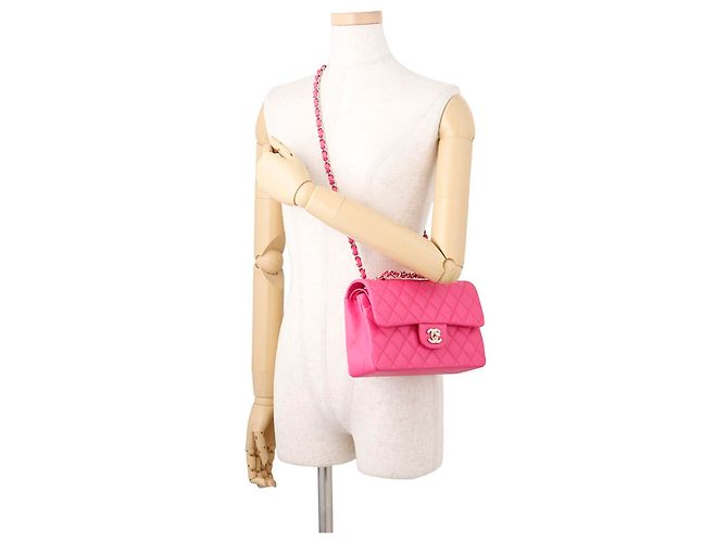 Borsa a tracolla Chanel Matelassé con catena - vista 5