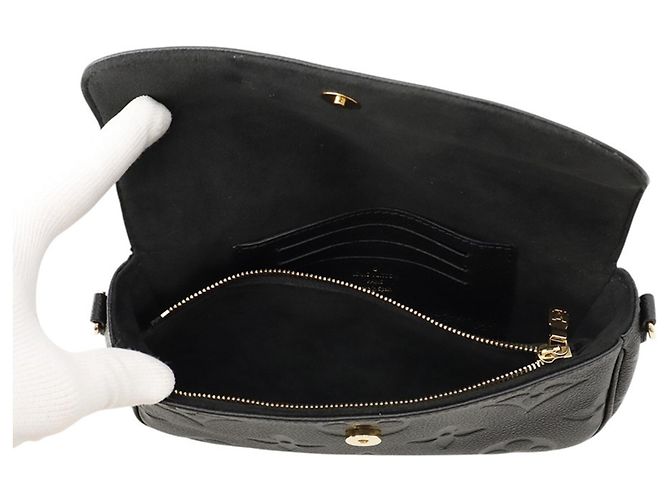 Portafoglio a spalla con catena Louis Vuitton Monogram Empreinte - vista 7