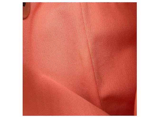 Borsa a tracolla Chanel Matelasse con catena in rosa salmone - vista 9