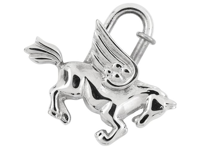 Hermès Pendente Hermes Cadena Pegasus 1993 Limited Edition Top Charm - vista 3