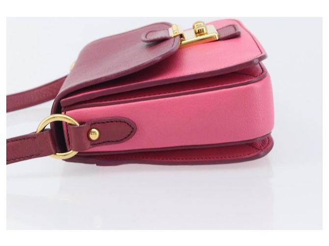 Miu Miu Madras Shoulder Leather - vista 4
