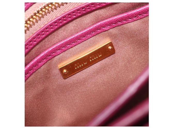 Miu Miu Madras Shoulder Leather - vista 6