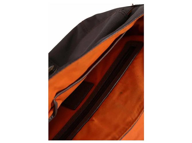Borsa a tracolla Lancel in pelle marrone - vista 5