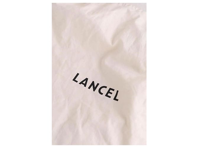 Borsa a tracolla Lancel in pelle marrone - vista 6