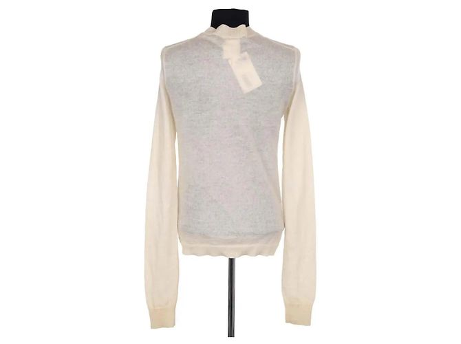 Chanel Cardigan Beige Wolle - Ansicht 4