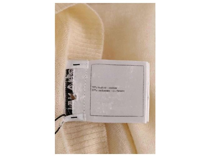 Chanel Cardigan Beige Wolle - Ansicht 6