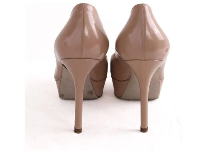 Dior Absatzschuhe aus Lackleder Rosa - Ansicht 2