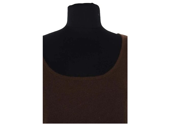 Céline Kaschmir Top Braun M - Ansicht 2