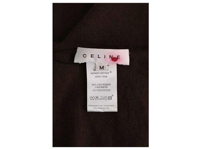 Céline Kaschmir Top Braun M - Ansicht 5
