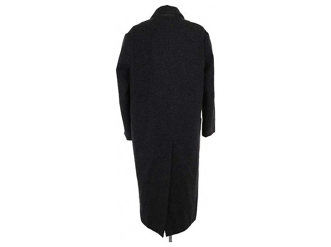 Abrigo de lana negro Isabel Marant Etoile - vista 4