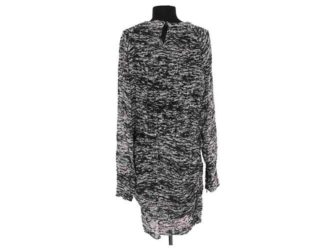 Isabel Marant Schwarzes Viskose Kleid - Ansicht 4