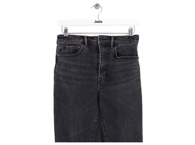 Vaqueros slim Alexander Wang negros de algodón - vista 2
