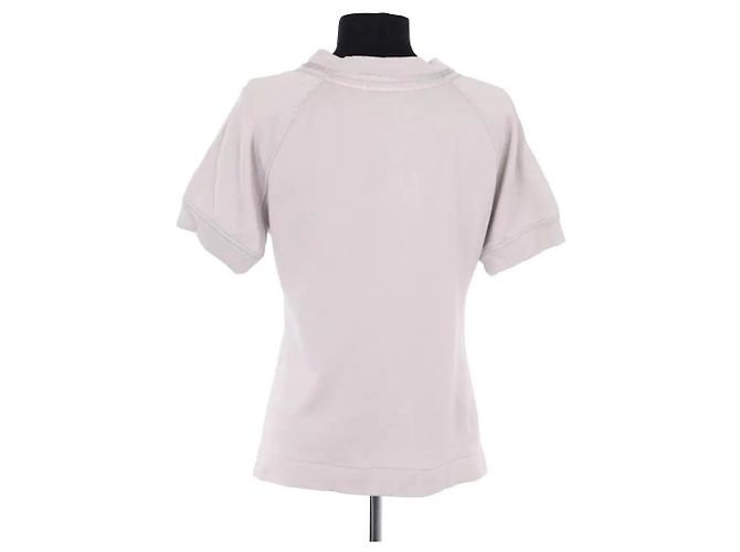 Camiseta Louis Vuitton beige de algodón - vista 4