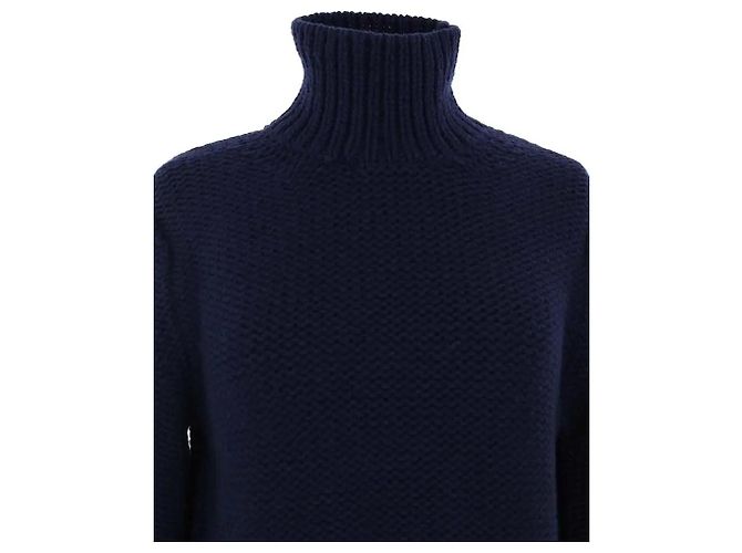 Louis Vuitton Kaschmirpullover Marineblau S - Ansicht 2