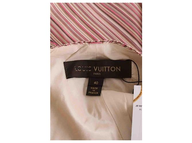Top sin mangas de algodón rosa Louis Vuitton - vista 5