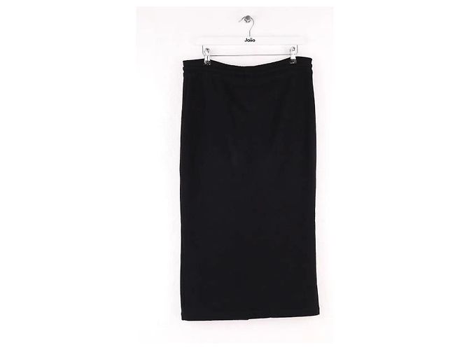 Falda de algodón negra Off White - vista 3