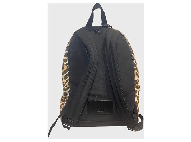 Autre Marque Saint Laurent leopard Rucksack - Ansicht 2