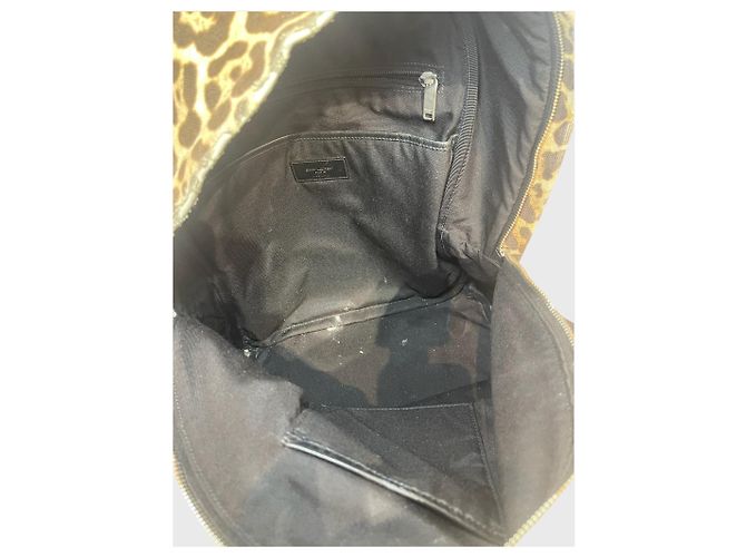 Autre Marque Saint Laurent leopard Rucksack - Ansicht 8