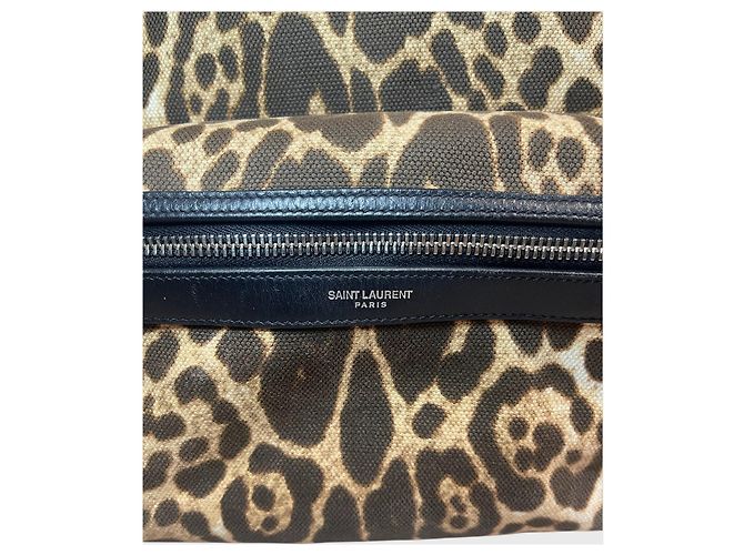 Autre Marque Saint Laurent leopard Rucksack - Ansicht 9