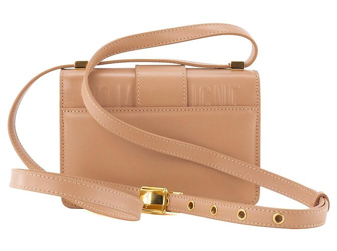 DIOR - Borsa a tracolla Micro 30 Montaigne Dior in pelle liscia rosa - vista 3