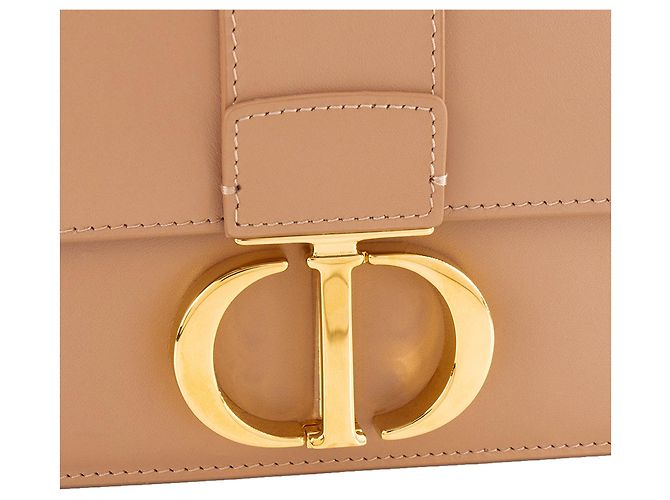 DIOR - Borsa a tracolla Micro 30 Montaigne Dior in pelle liscia rosa - vista 5